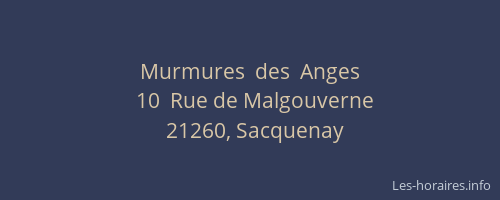 Murmures  des  Anges