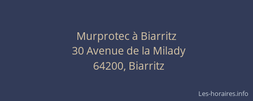 Murprotec à Biarritz