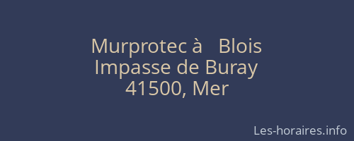 Murprotec à   Blois