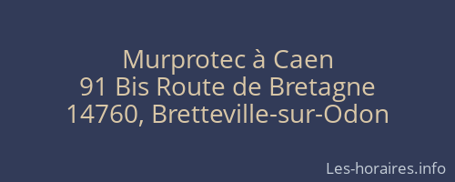 Murprotec à Caen