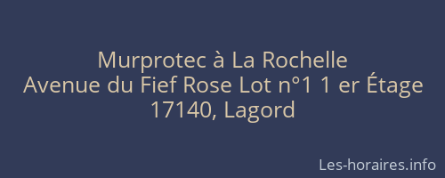 Murprotec à La Rochelle