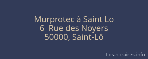 Murprotec à Saint Lo