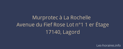 Murprotec à La Rochelle