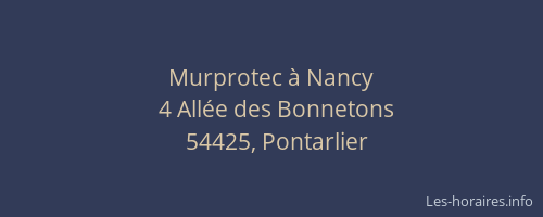 Murprotec à Nancy