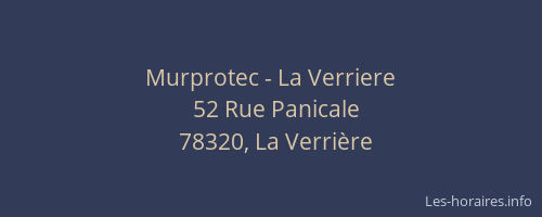 Murprotec - La Verriere