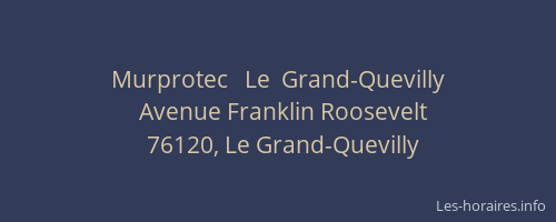 Murprotec   Le  Grand-Quevilly