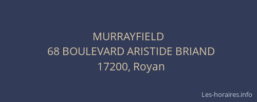 MURRAYFIELD