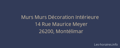 Murs Murs Décoration Intérieure