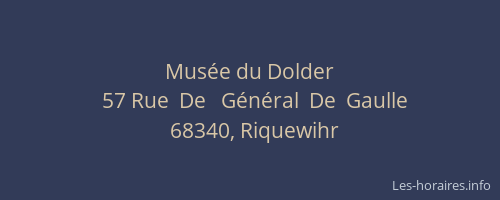 Musée du Dolder