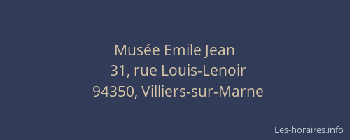 Musée Emile Jean