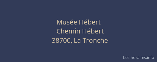Musée Hébert