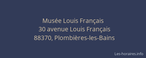 Musée Louis Français