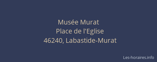 Musée Murat
