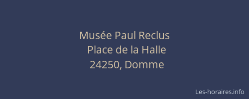 Musée Paul Reclus