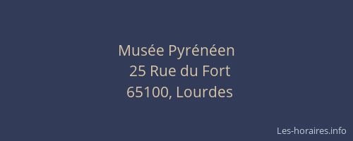 Mus&eacute;e Pyr&eacute;n&eacute;en