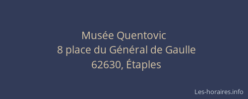 Mus&eacute;e Quentovic