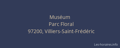 Mus&eacute;um