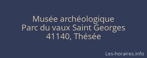 Musée archéologique