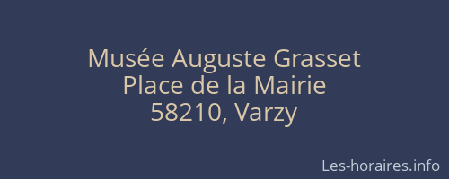 Musée Auguste Grasset