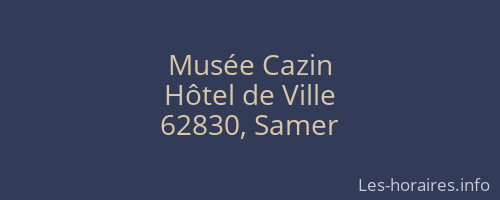 Musée Cazin