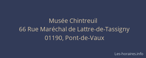 Musée Chintreuil