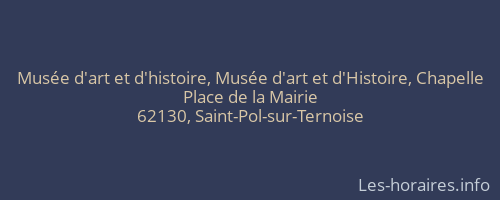 Musée d'art et d'histoire, Musée d'art et d'Histoire, Chapelle
