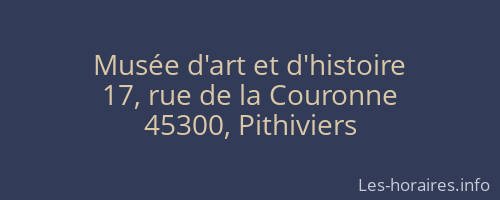 Musée d'art et d'histoire
