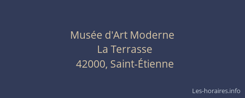 Musée d'Art Moderne