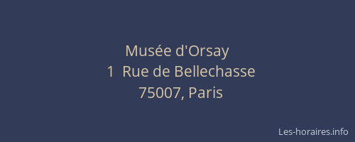 Musée d'Orsay