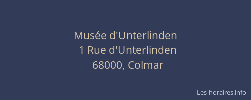 Musée d'Unterlinden