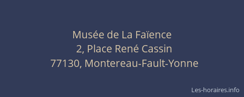 Musée de La Faïence