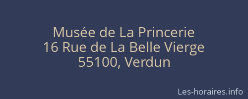 Musée de La Princerie