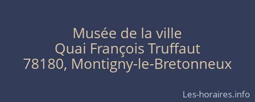 Musée de la ville