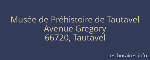 Musée de Préhistoire de Tautavel