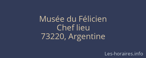 Musée du Félicien