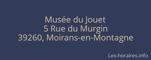 Musée du Jouet