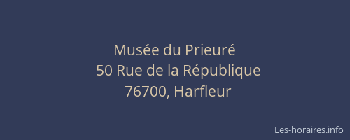 Musée du Prieuré