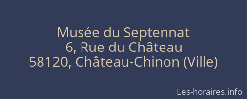 Musée du Septennat