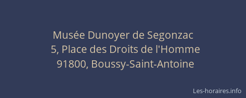 Musée Dunoyer de Segonzac