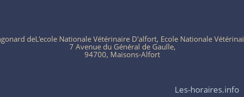 Musée Fragonard deL'ecole Nationale Vétérinaire D'alfort, Ecole Nationale Vétérinaire d'Alfort
