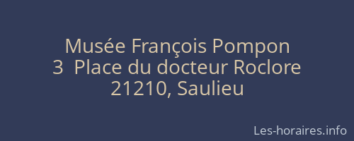 Musée François Pompon