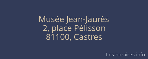 Musée Jean-Jaurès