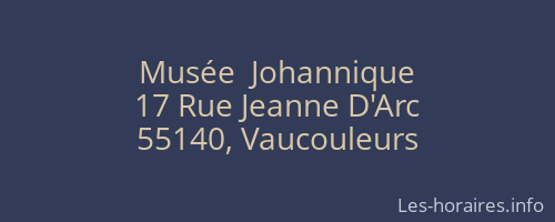 Musée  Johannique