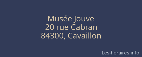 Musée Jouve
