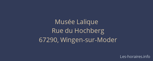 Musée Lalique