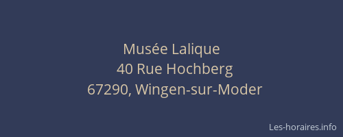 Musée Lalique