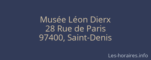 Musée Léon Dierx