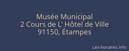 Musée Municipal