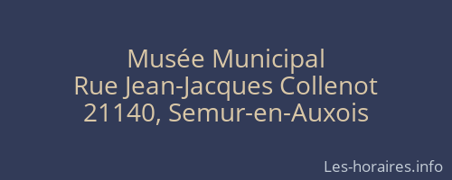 Musée Municipal