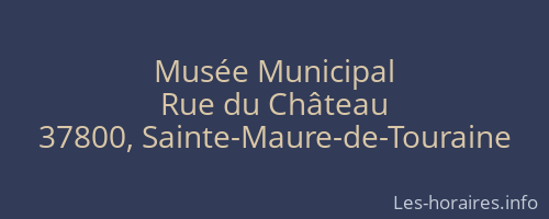 Musée Municipal